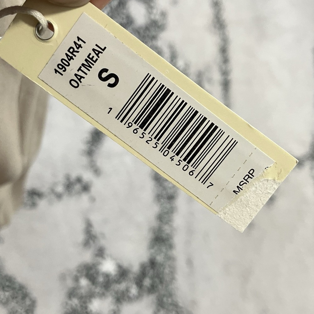 Max Studio Wide Leg Jumpsuit Size Small NWT Beige Sleeveless Tie Waist Minimal - Picture 11 of 15